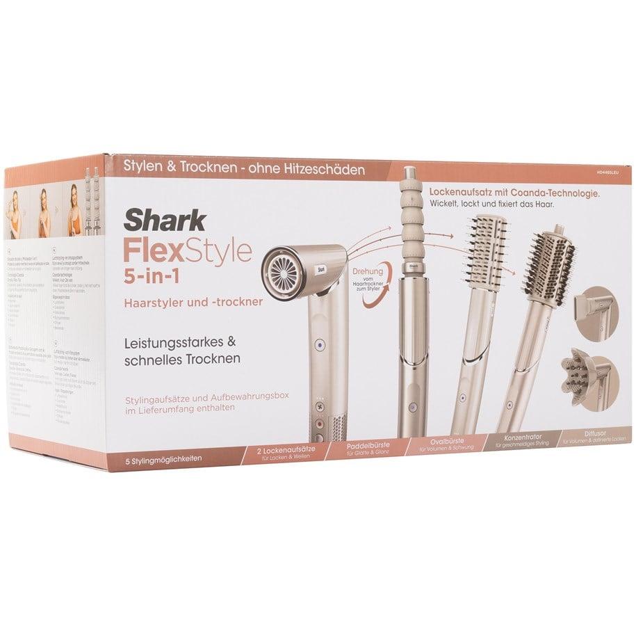 Shark FlexStyle HD446SLEU med styler og flere munnstykker